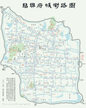 绍兴地名七成消失走访清光绪地图上的街巷